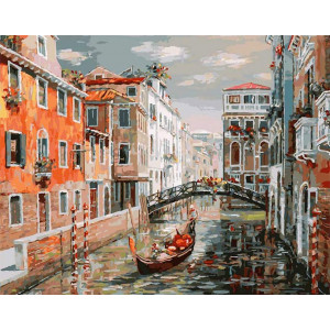 Картина по номерам "ВенецияКанал Сан Джованни Латерано"