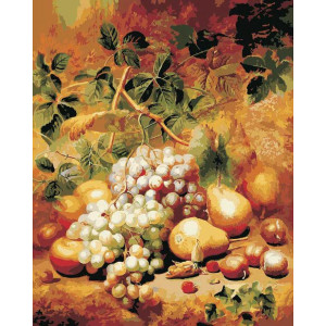 Картина по номерам "Виноград и груши"