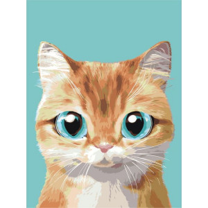 Картина по номерам "Абрикосик"