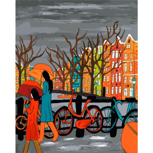 Картина по номерам "Амстердам"