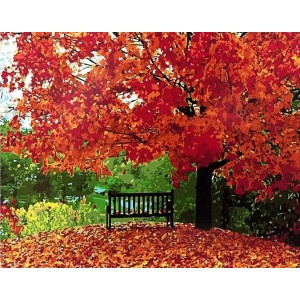 Картина по номерам "Осенняя пора"