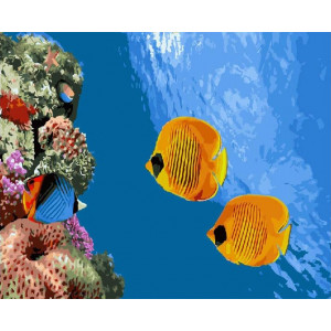Картина по номерам "Коралловый риф"