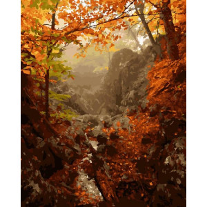 Картина по номерам "Кримська осінь"