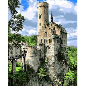Картина по номерам "Рыцарский замок в Германии"
