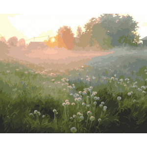Картина по номерам "Ранковий туман"