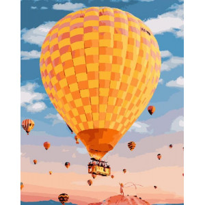 Картина по номерам "Воздушный шар"