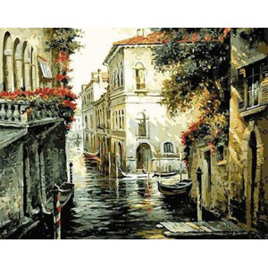 Картина по номерам "Тіні Венеції"