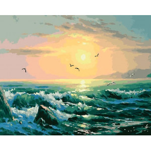 Картина по номерам "Морской пейзаж"