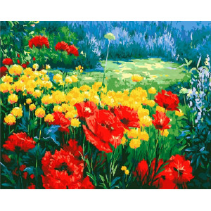 Картина по номерам "Аромат полевых цветов"