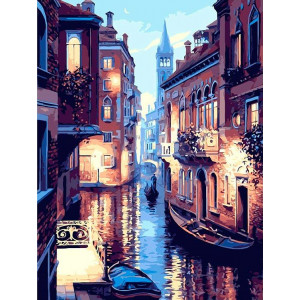 Картина по номерам "Улочки Венеции"