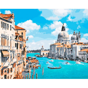 Картина по номерам "Голубое небо Венеции"