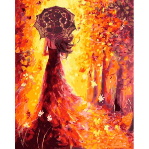 Картина по номерам "Осенний вальс"