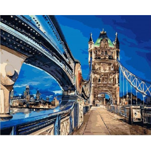 Картина по номерам "Тауэрский мост в Лондоне"