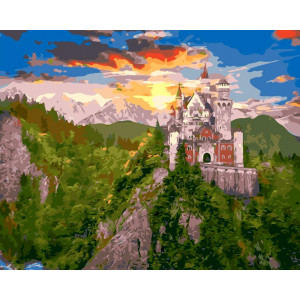 Картина по номерам "Чудовий замок"