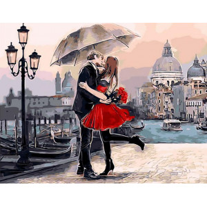 Картина по номерам "Венецианская любовь"