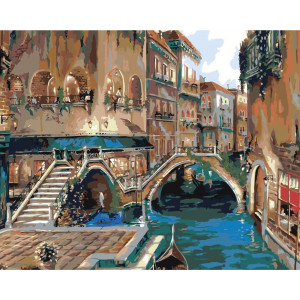 Картина по номерам "Венецианские мостики"