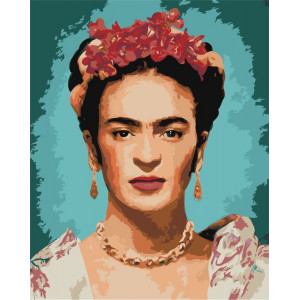 Картина по номерам "Портрет Фриды Кало"