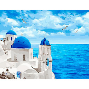 Картина по номерам "Егейське море"