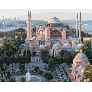 Картина по номерам "Стамбул. Мечеть Святой Софии"