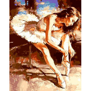 Картина по номерам "Підготовка до балету"