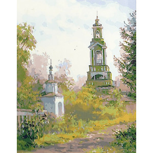 Картина по номерам "Церква"