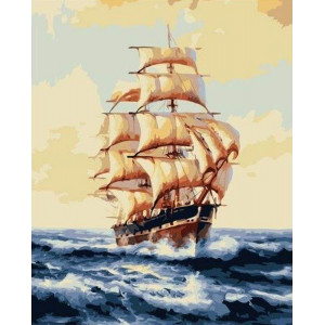 Картина по номерам "Корабль"