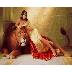 Картина по номерам "Египетская принцесса"
