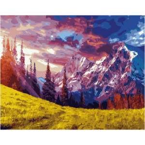 Картина по номерам "Великолепие гор"