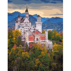 Картина по номерам "Баварский замок"