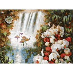 Картина по номерам "Райский сад"