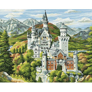 Картина по номерам "Замок Нойшванштайн"