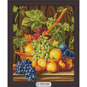Картина по номерам "Сочный виноград"