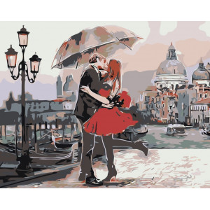 Картина по номерам "Свидание в Венеции"