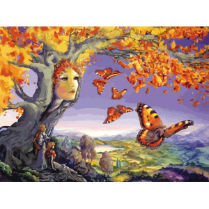 Картина по номерам "Осенние фантазии"