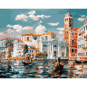 Картина по номерам "Венеція. Церква Сан Джеремія"