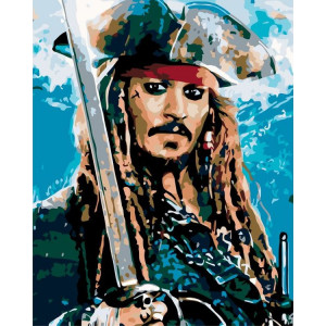 Картина по номерам "Пираты Карибского моря"