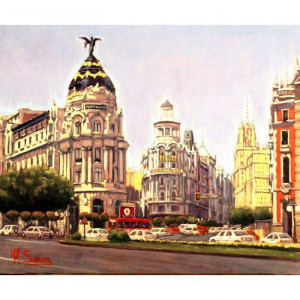 Картина по номерам "Мадрид Испания"