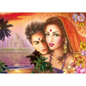 Картина по номерам "Індійські пристрасті"