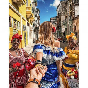 Картина по номерам "Следуй за мной: Куба"