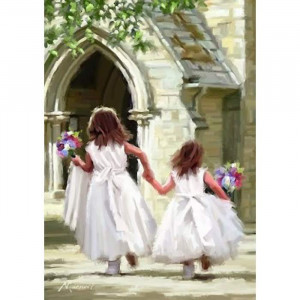 Картина по номерам "Дівчата на весіллі"
