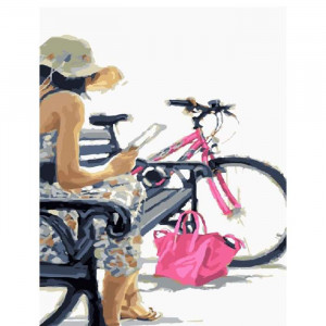 Картина по номерам "Велопрогулка"