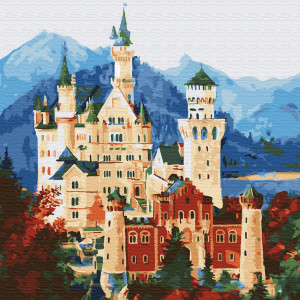 Картина по номерам "Средневековый замок"