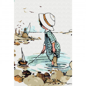 Картина по номерам "Захоплююча рибалка"
