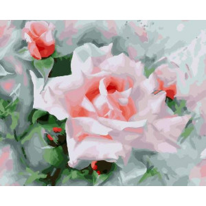 Картина по номерам "Троянда"