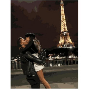 Картина по номерам "В Парижі"
