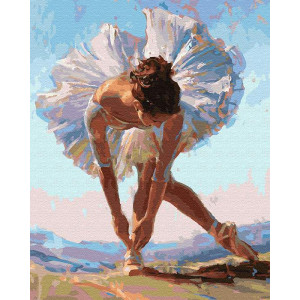 Картина по номерам "Повітряна балерина"