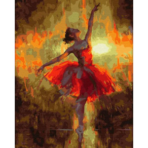 Картина по номерам "Вогні балету"