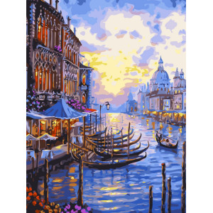 Картина по номерам "Венецианский бриз"
