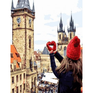 Картина по номерам "Кохання та Європа"