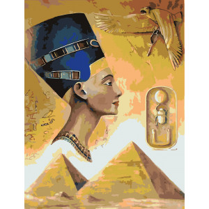 Картина по номерам "Нефертити"